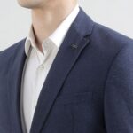 Notched Lapel Single Breasted Blazer