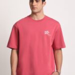 Graphic Print Loose Fit Cotton T-Shirt