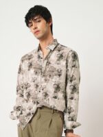 VASTRADO Men Classic Cutaway Collar Floral Printed Slim Fit Casual Shirt - Image 2